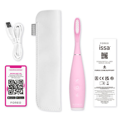 issa 4 Sonic Toothbrush Pearl Pink Adult Silicone