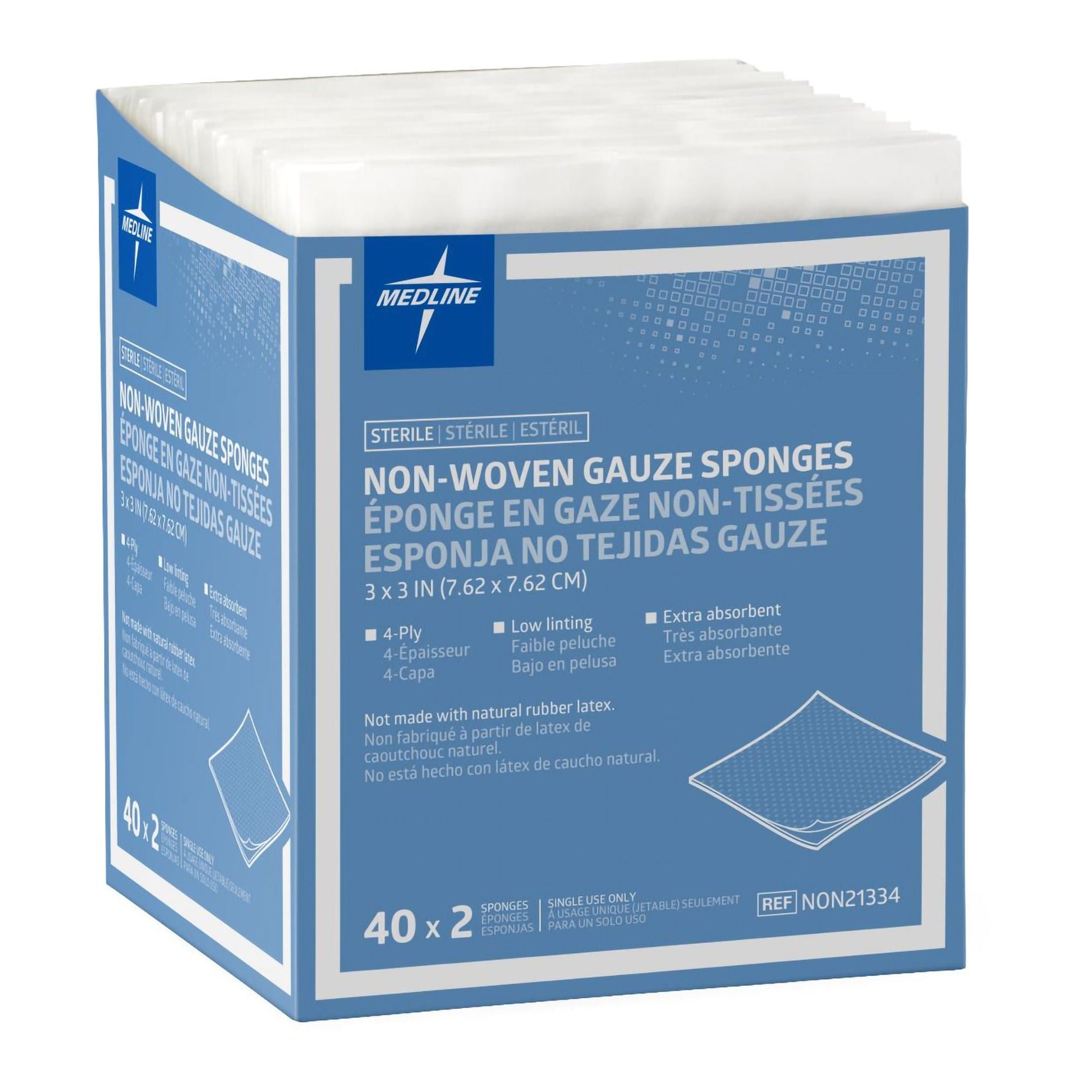 Avant Gauze Nonwoven Sponge 4-Ply