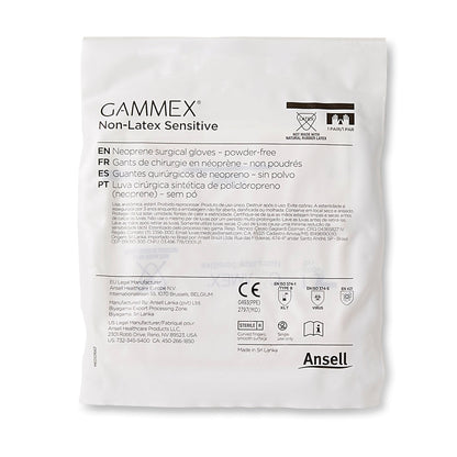Gammex® Non-Latex Sensitive Polychloroprene Surgical Glove, Cream
