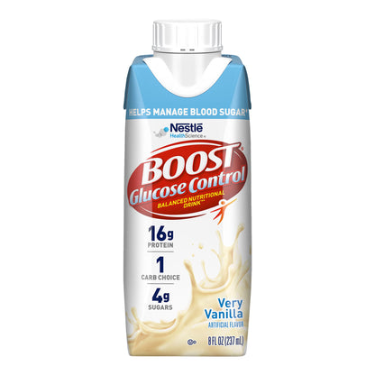 Boost® Glucose Control Vanilla Balanced Nutritional Drink, Carton