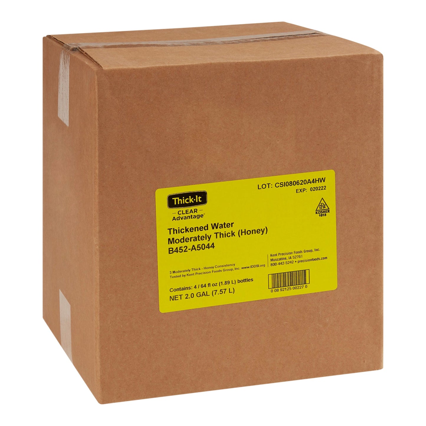 Thick-It® Clear Advantage® Honey Consistency Thickened Water, Bottle