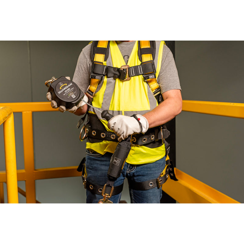 Guardian Fall Protection CR3-Edge SRL 4200200 – inspecting the cable