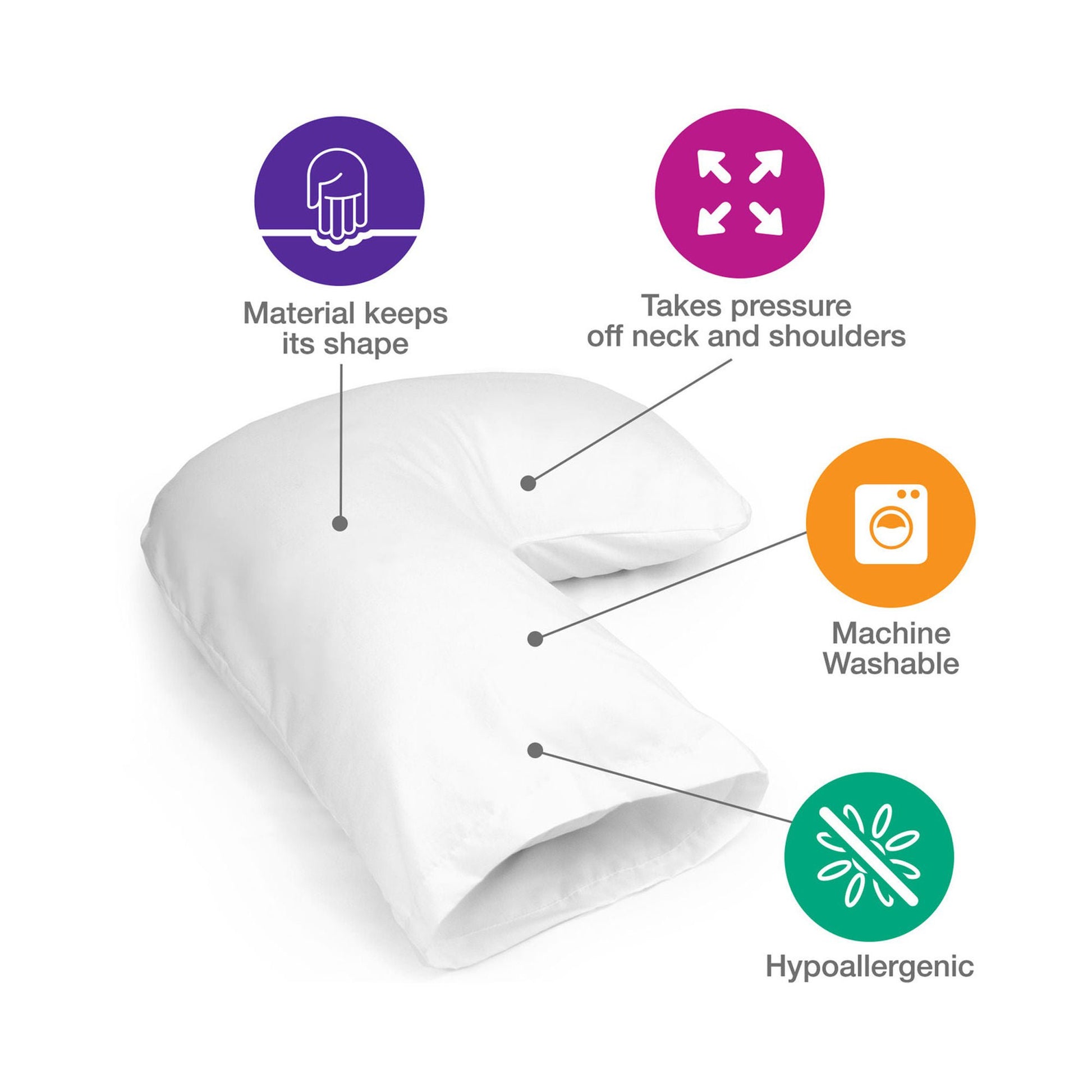 Hugg-A-Pillow® Bed Pillow
