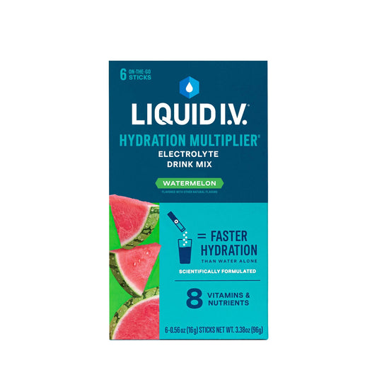 Liquid I.V. Hydration Multiplier Watermelon electrolyte drink mix stick pack, 0.56 oz