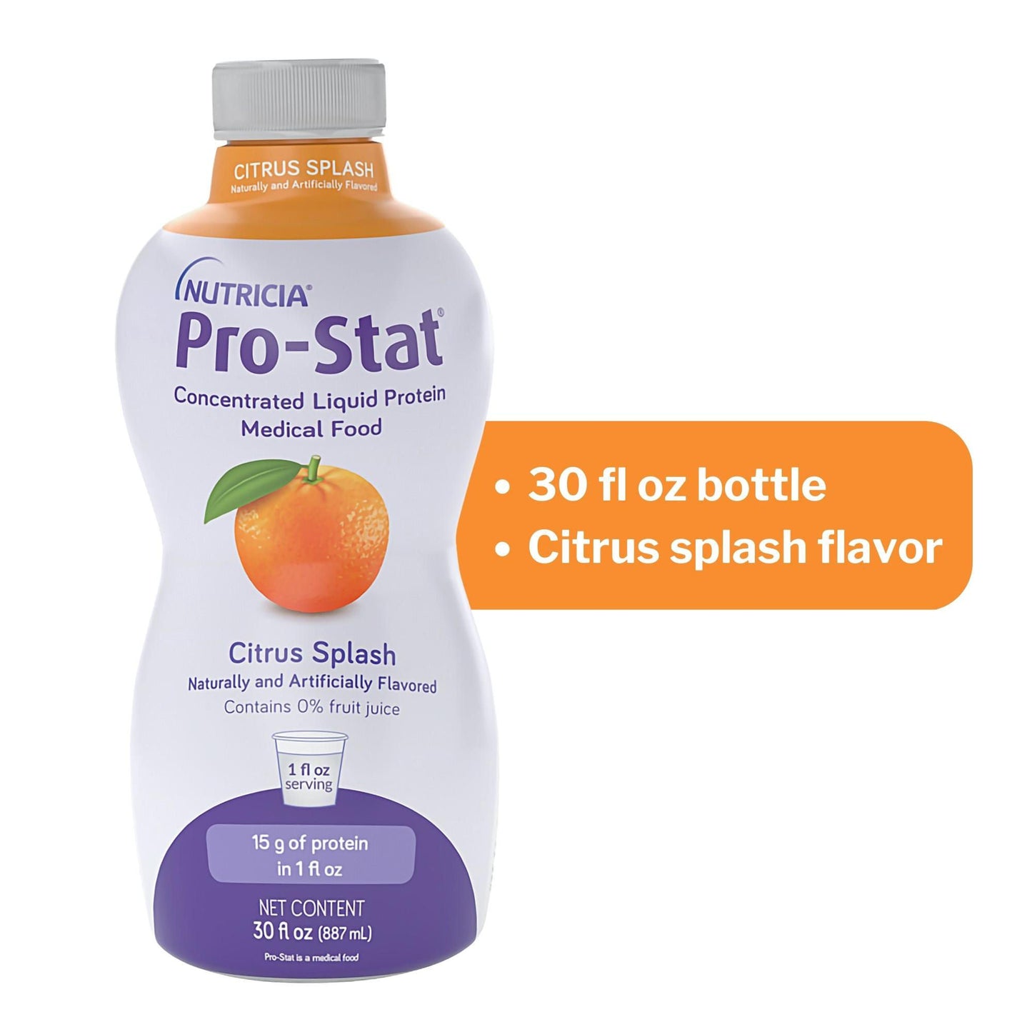 Pro-Stat® Citrus Splash Concentrated Liquid Protein, bottle