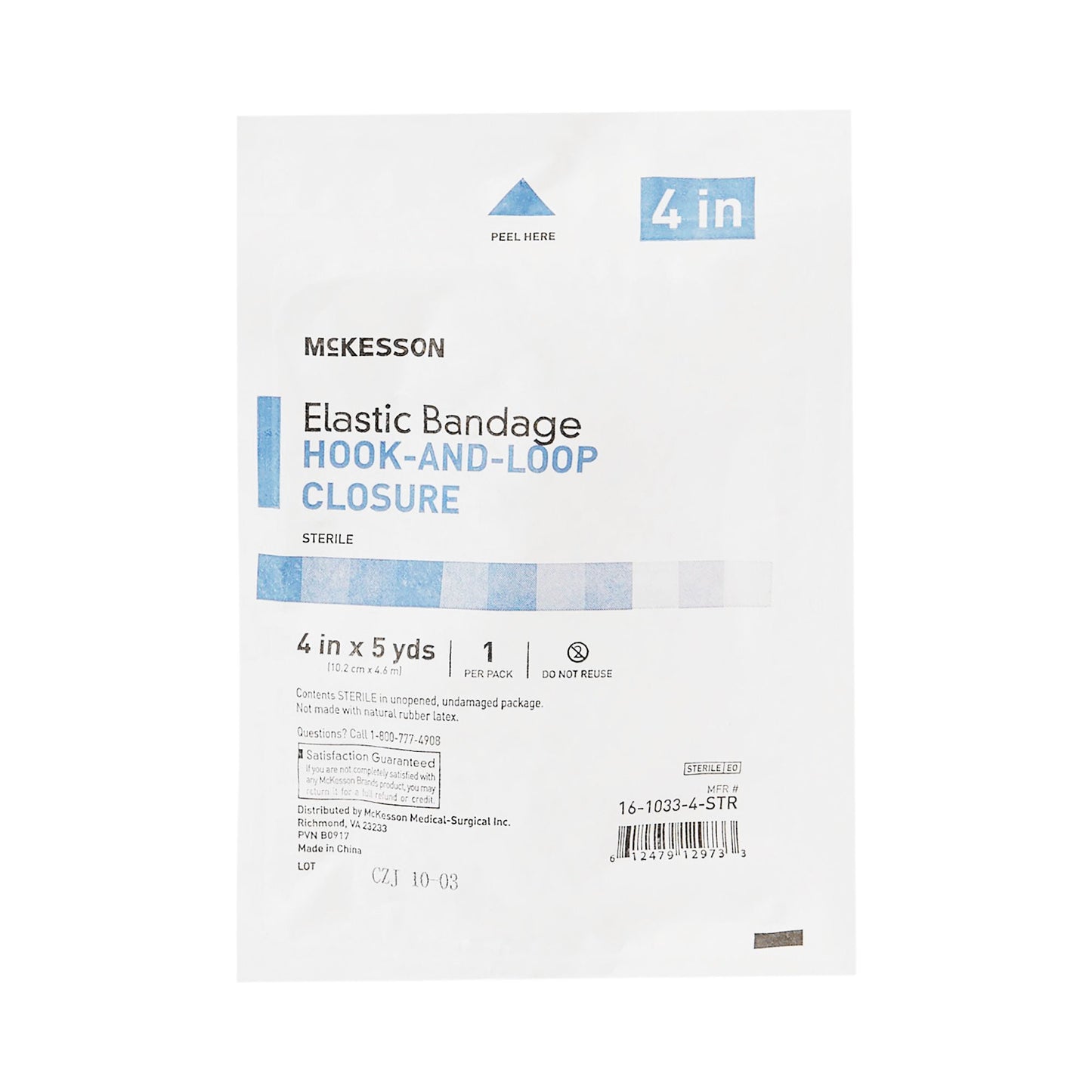 McKesson hook-and-loop closure Elastic Bandage
