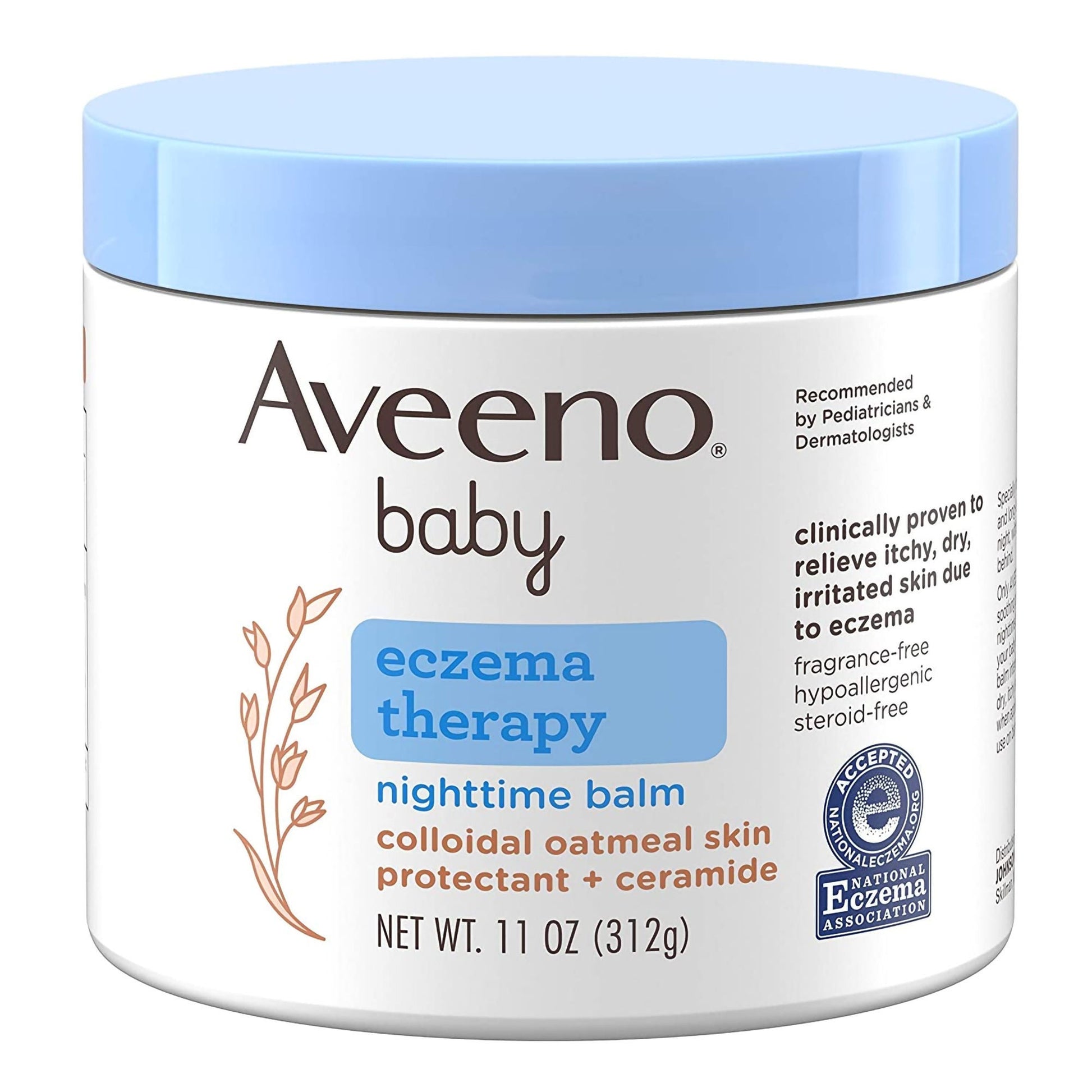 Aveeno® Baby Eczema Therapy Nighttime Balm, Jar