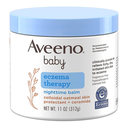 Aveeno® Baby Eczema Therapy Nighttime Balm, Jar