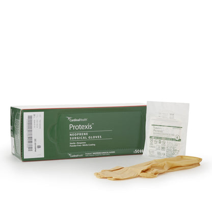 Sterile Protexis™ (formerly Duraprene™ Plus ) Polychloroprene Surgical Gloves, Ivory