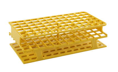 120205 - OneRack® Full-Size 13mm 72-Place Tube Rack, Yellow