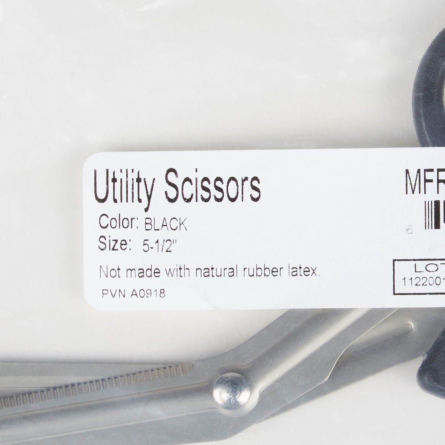 McKesson Medicut™ Trauma Shears, Black, 5.5 Inch length - view 5