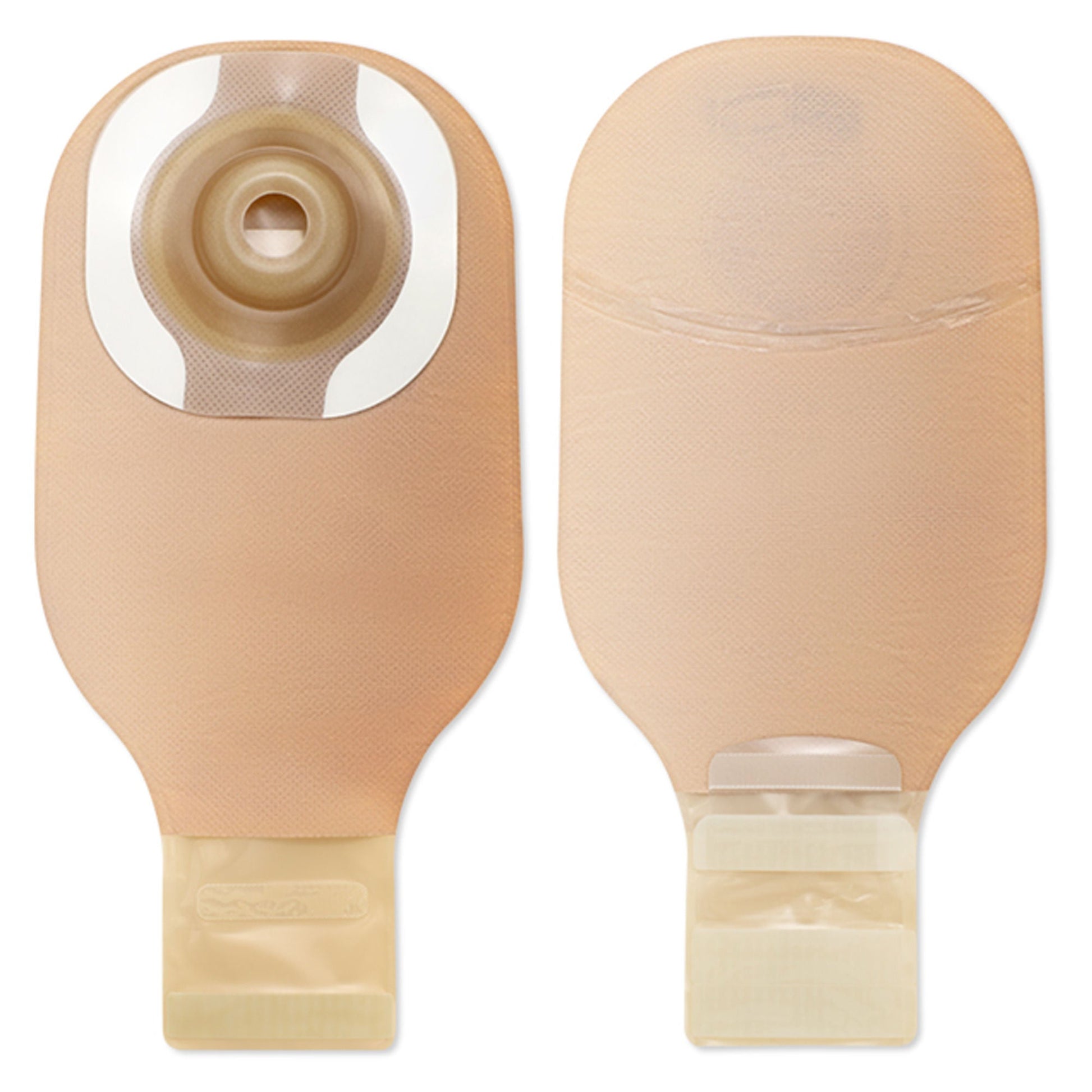 Premier™ 8963 One-Piece Beige Ostomy Pouch, Pre-cut to Fit Stomas