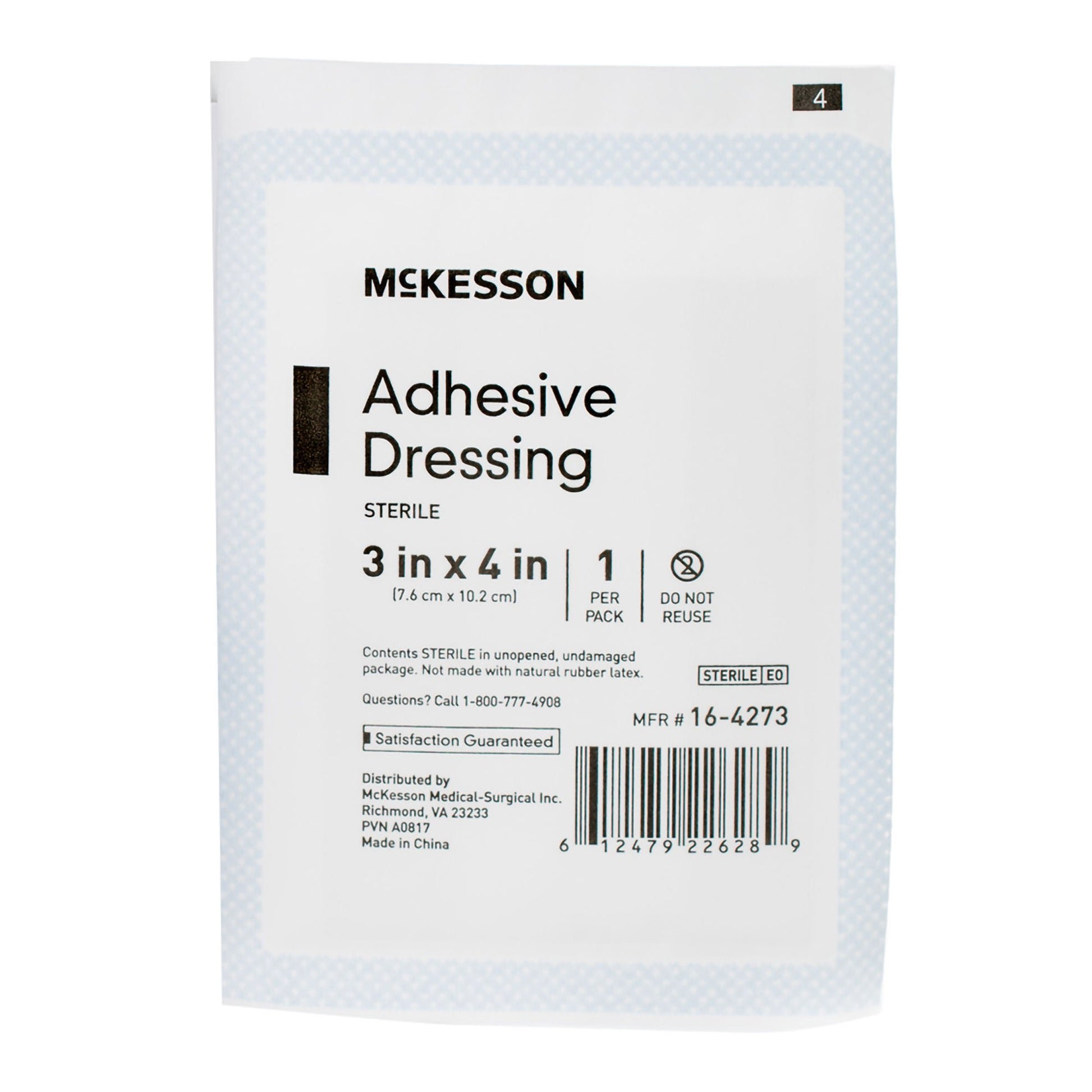 McKesson White Adhesive Dressing