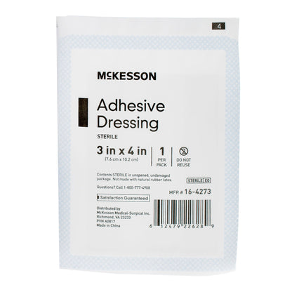 McKesson White Adhesive Dressing