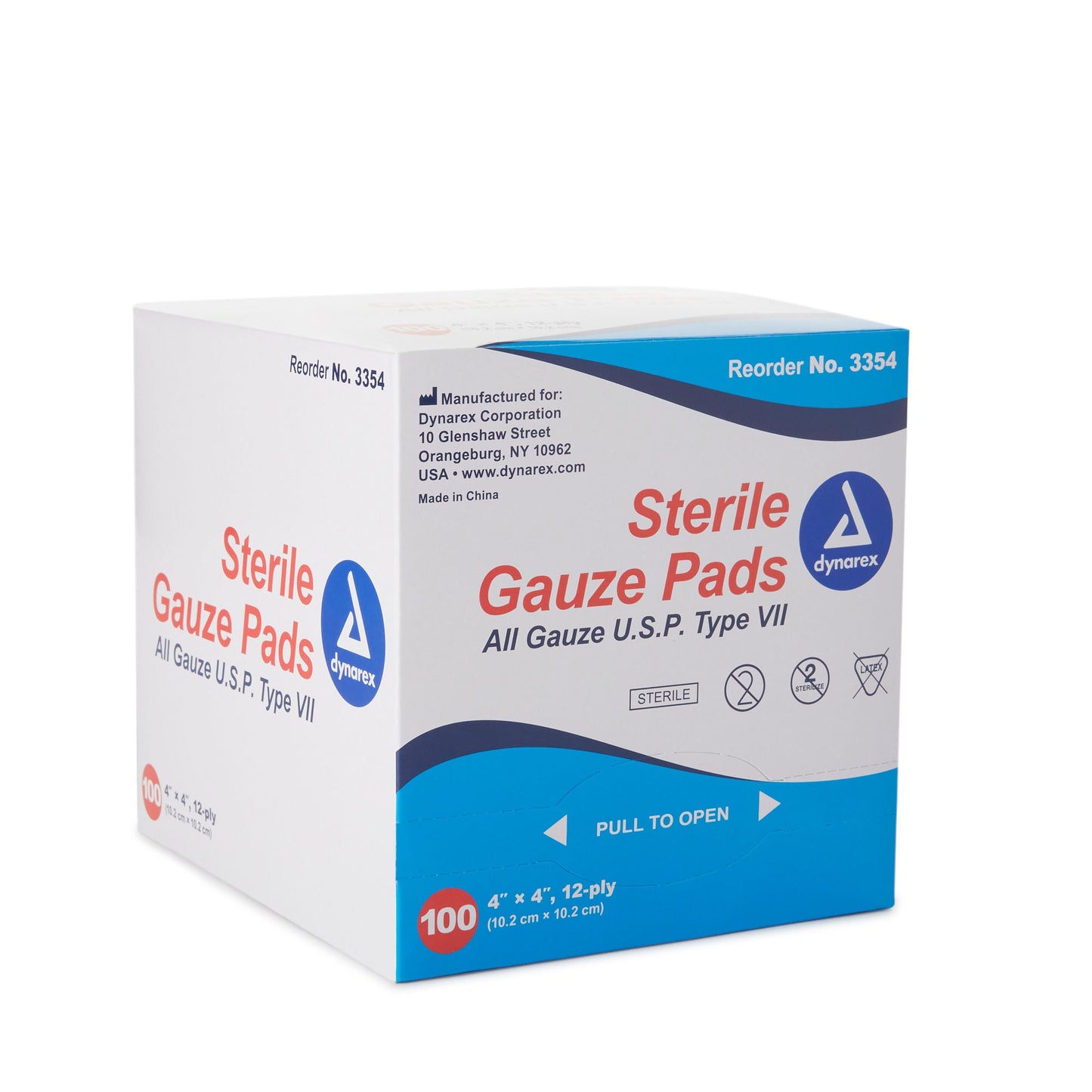 dynarex® Sterile Gauze Sponge, 12-Ply