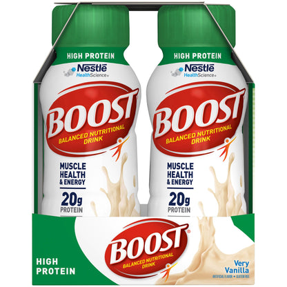 Boost® High Protein Vanilla Complete Nutritional Drink, Bottle