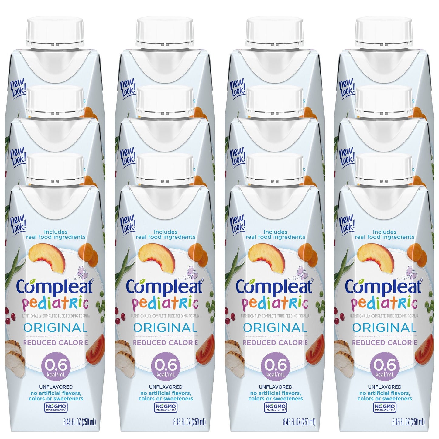 Compleat® Pediatric Reduced Calorie Pediatric Tube Feed Formula, carton