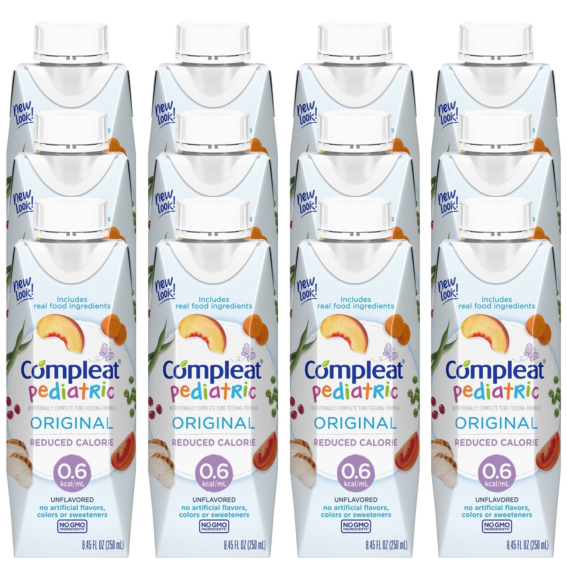 Compleat® Pediatric Reduced Calorie Pediatric Tube Feed Formula, carton