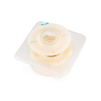 SenSura® Mio Click Convex Deep Ostomy Barrier, Stoma Opening, Yellow Match