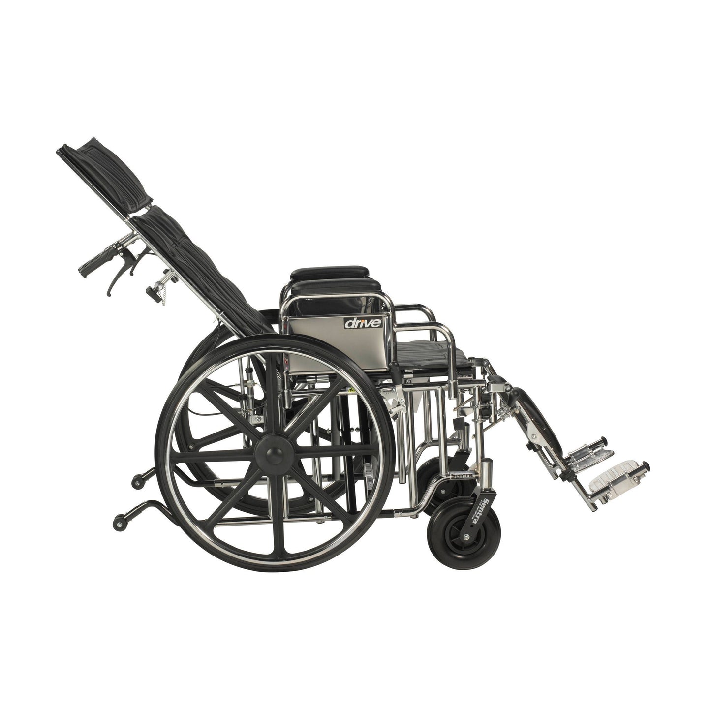 drive™ Sentra Reclining Wheelchair, 22-Inch Seat Width