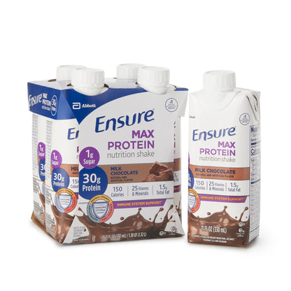 Ensure® Max Protein Nutrition Shake, Chocolate, carton