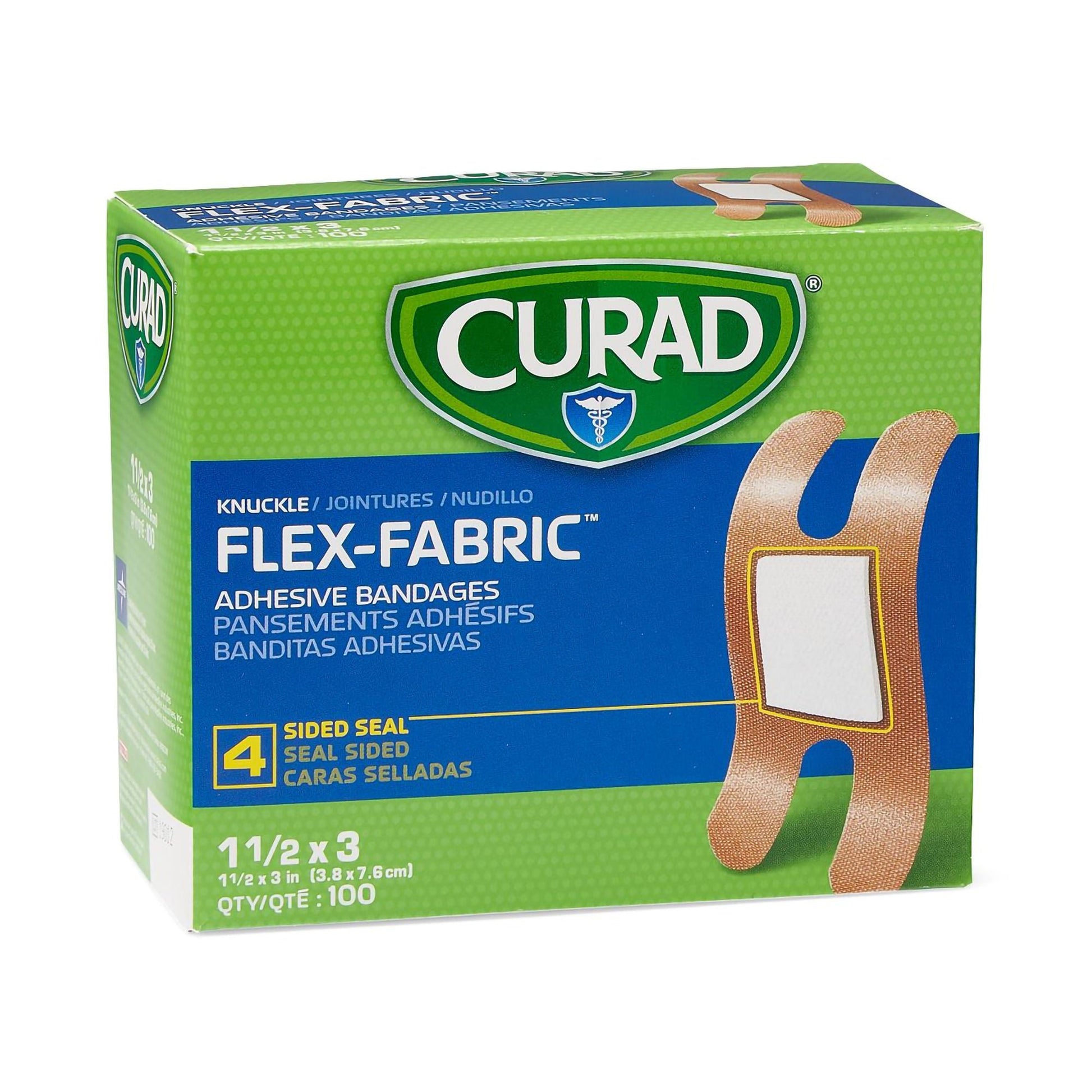 Comfort Cloth® Knuckle Tan Adhesive Strip