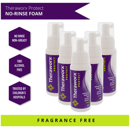 Theraworx™ Rinse-Free Foaming Body Wash