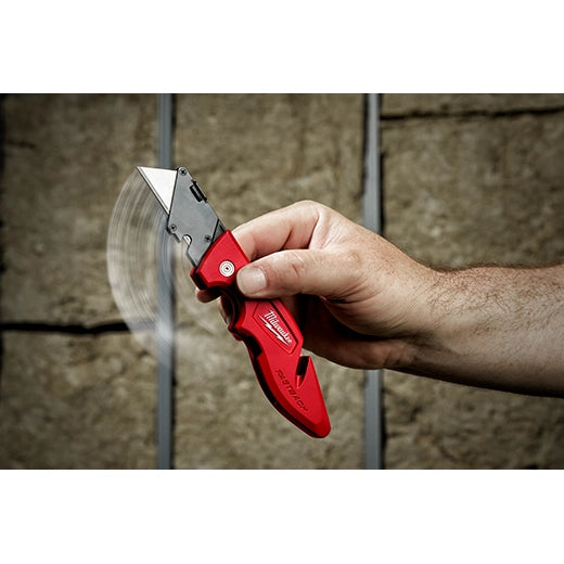 Milwaukee FASTBACK Flip Utility Knife 48-22-1901 | 1 in Blade Length, Metal