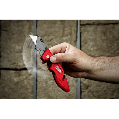 Milwaukee FASTBACK Flip Utility Knife 48-22-1901 | 1 in Blade Length, Metal