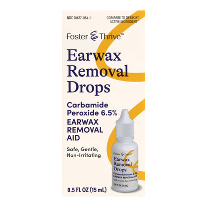 Foster & Thrive™ Earwax Removal Drops Carbamide Peroxide 6.5%