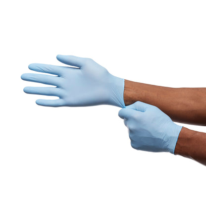 FLEXAL™ Comfort Nitrile Exam Gloves, Blue - view 3