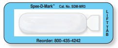 MRI Spee-D-Mark Radiology Skin Marker Oblong General Use
