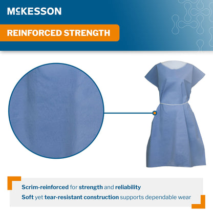 McKesson SMS Fluid Resistant Exam Gown, Extra Large