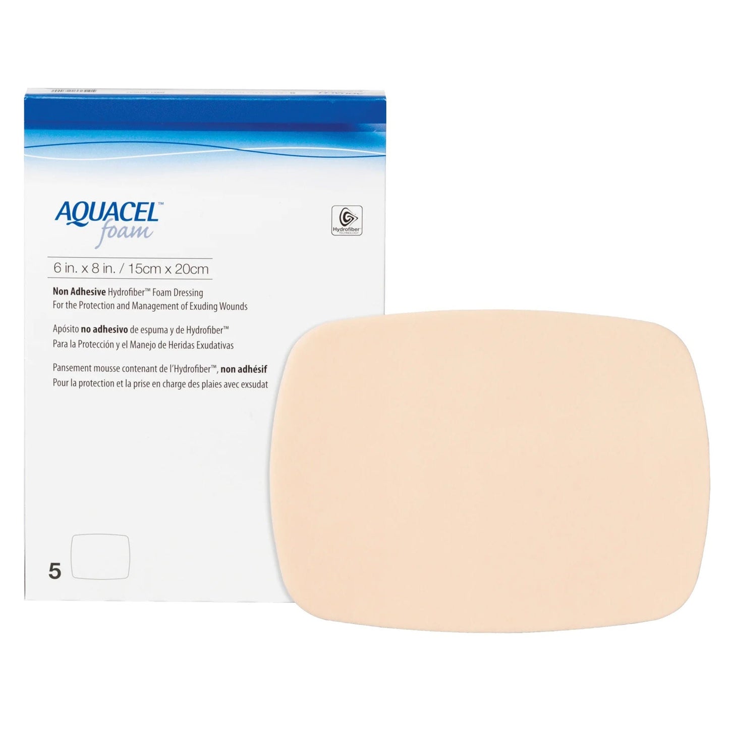Aquacel® Nonadhesive without Border Foam Dressing