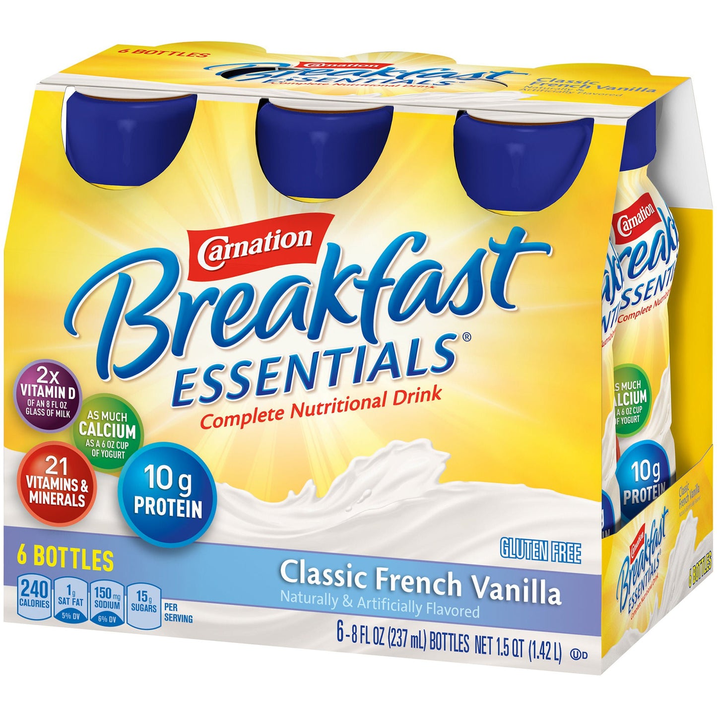 Carnation Breakfast Essentials® Vanilla Nutritional Drink, bottle