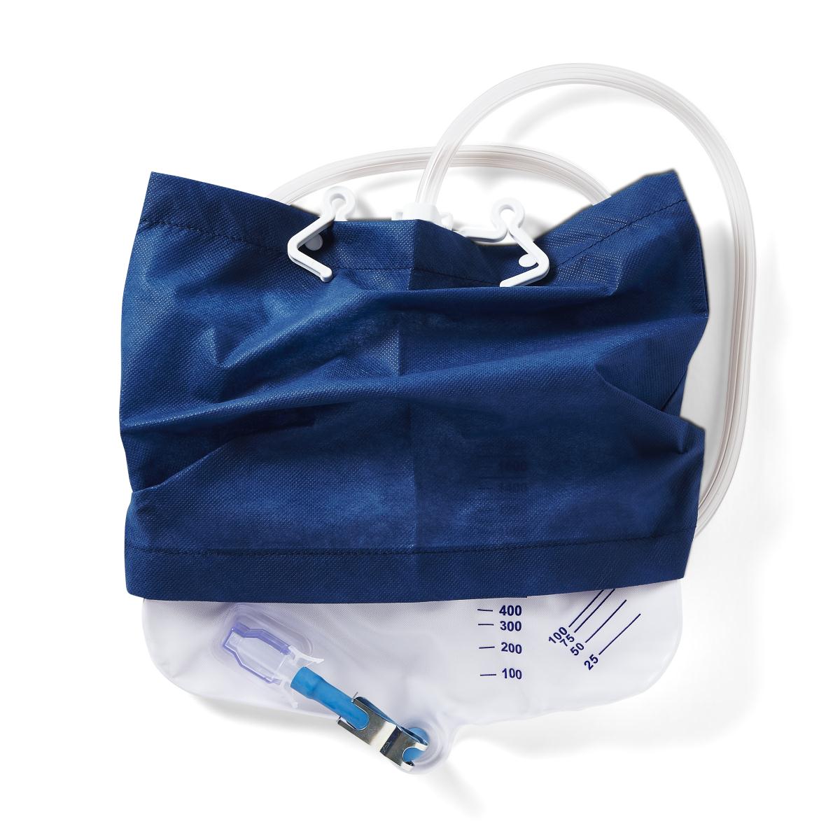 Medline Bag Cover Fabric, Blue For Urinary Low Bed Drain Bag DYND15215