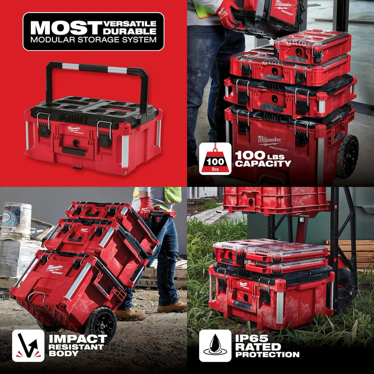 Milwaukee PACKOUT Large Tool Box 48-22-8425