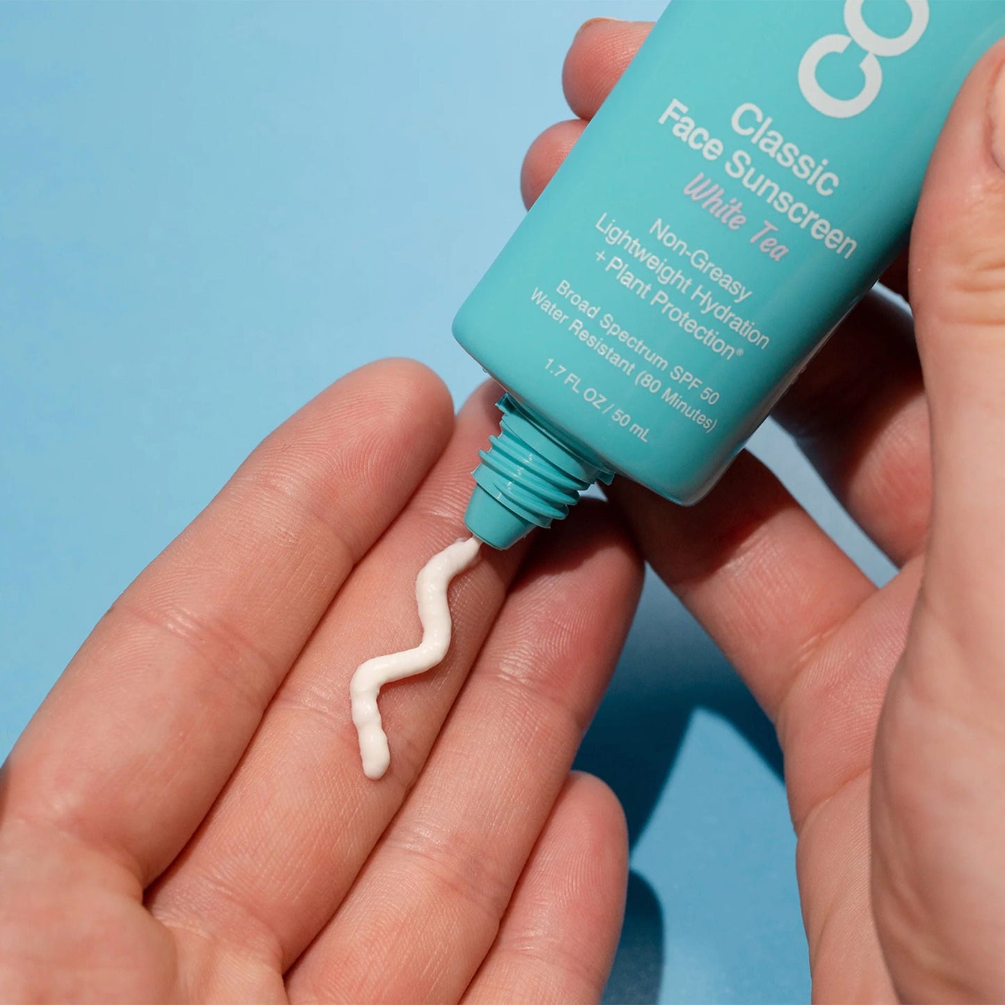 Coola® Face Sunscreen White Tea Scent, SPF 50, Tube