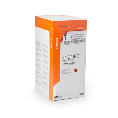 Sterile ENCORE® Latex Micro Latex Surgical Gloves, Brown - view 6