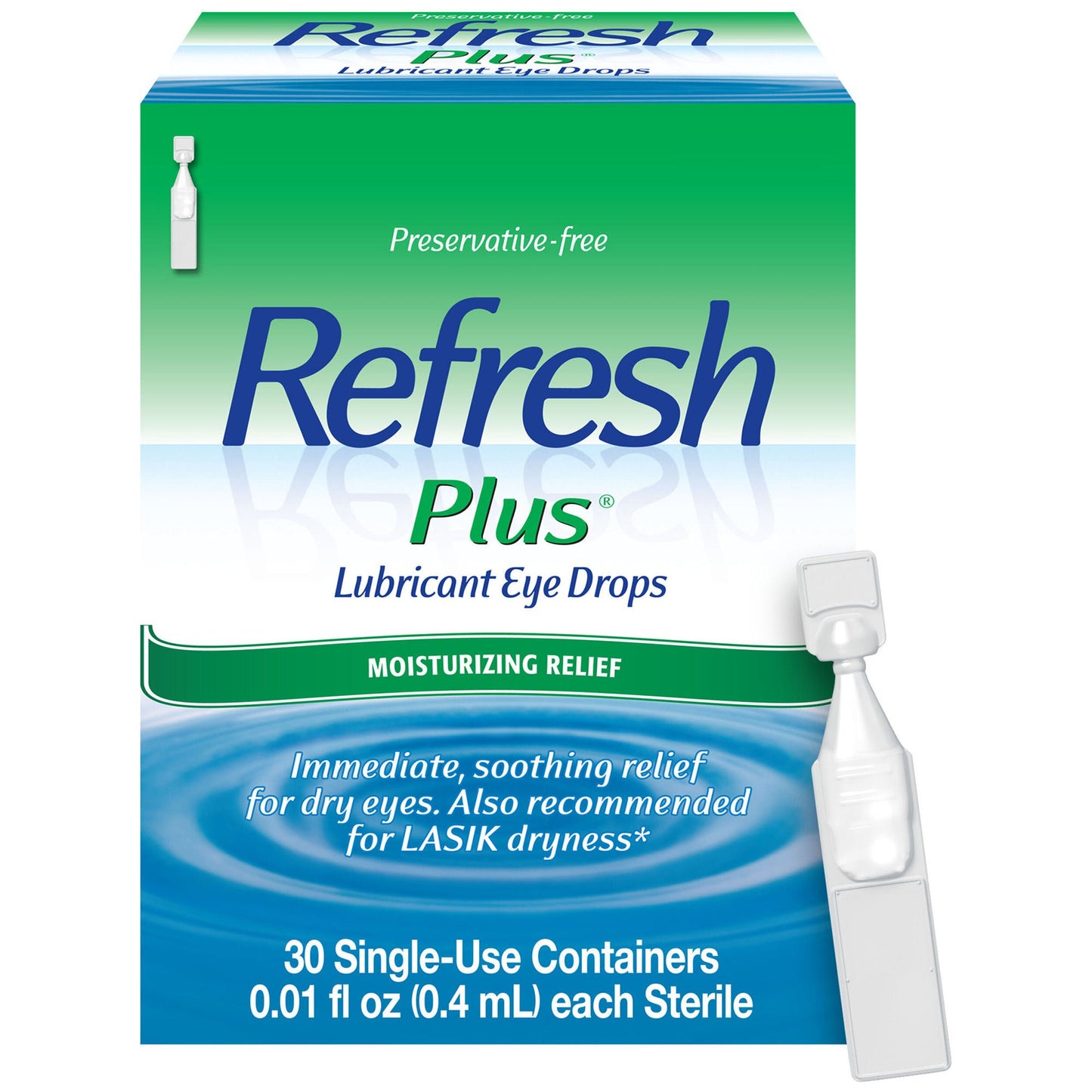 Refresh Plus® Lubricant Eye Drops Original Strength