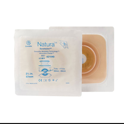 Natura™ Durahesive Skin Barrier, Cut-To-Fit , 70 mm Accordion Flange