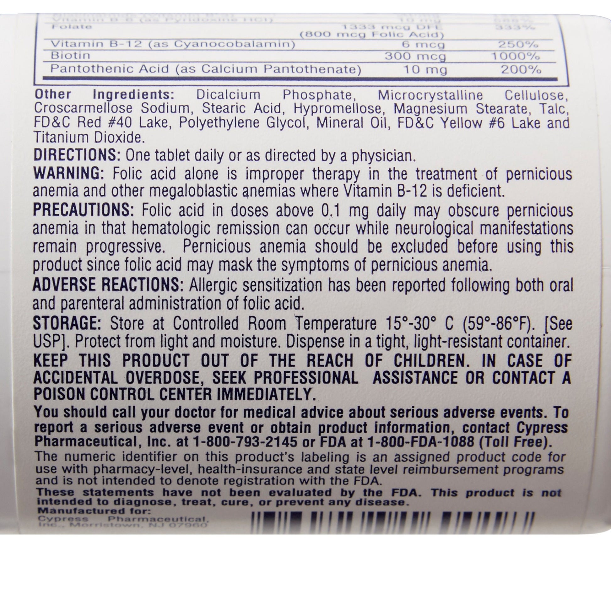 Rena-Vite Multivitamin Supplement