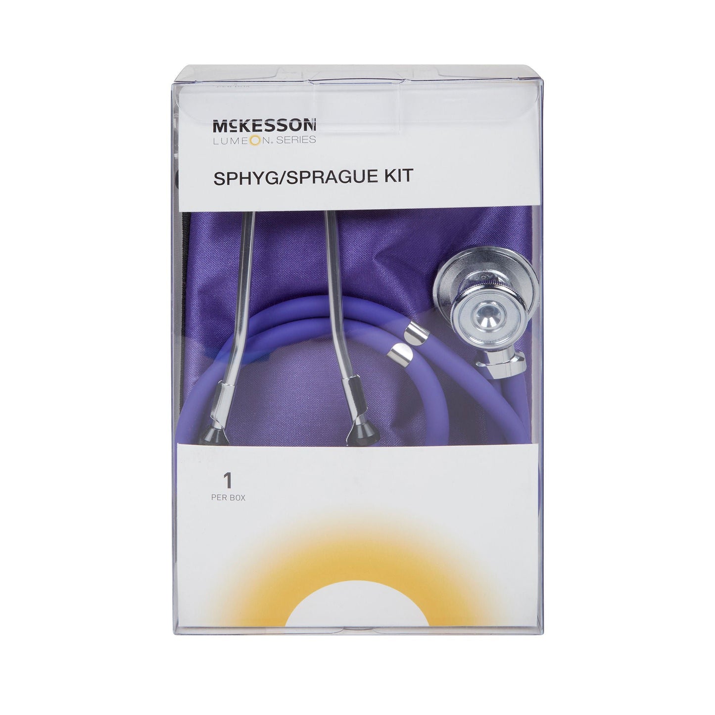 McKesson Lumeon™ Aneroid Sphygmomanometer/Sprague Kit, Purple