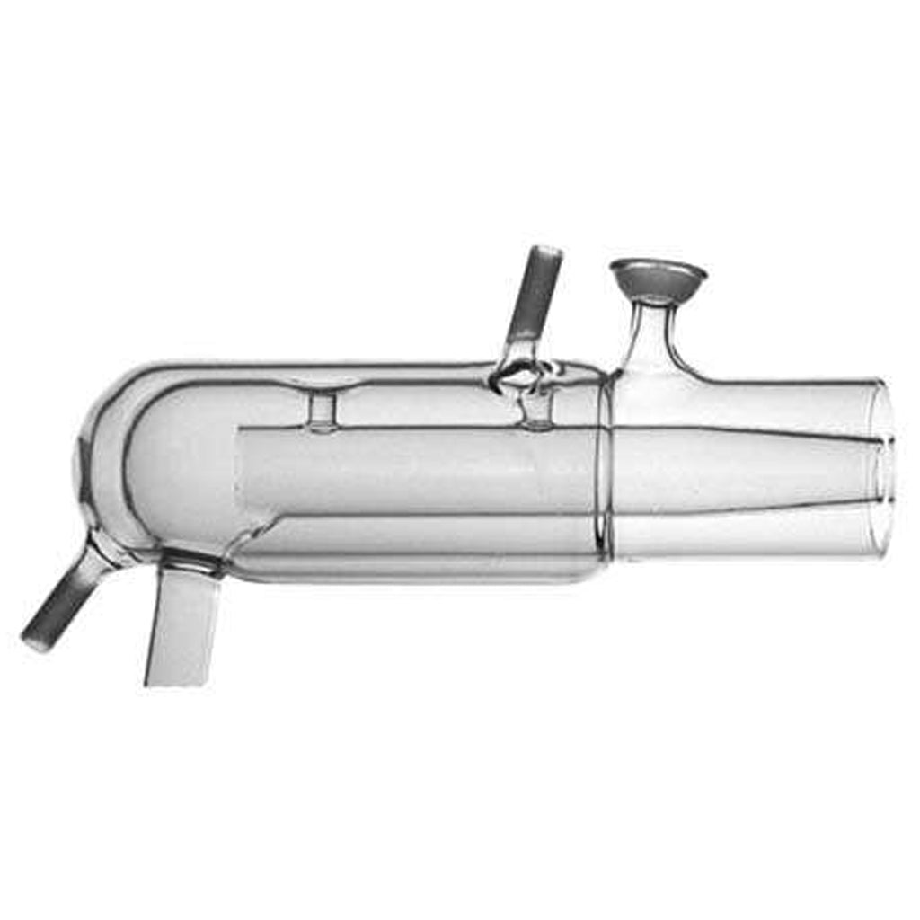 Scott Spray Chamber, Water-Cooled, Quartz - Alpha Resources part ARICP683 (replaces Thermo Fisher Scientific 3200841)