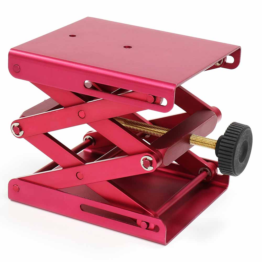Heavy-Duty Anodized Aluminum Lab Jacks | Globe Scientific