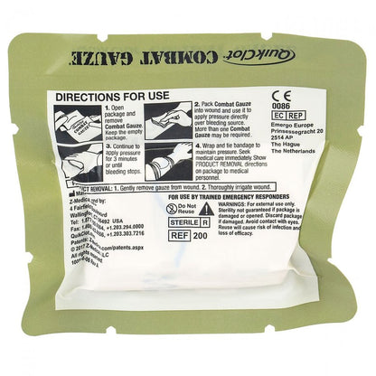 QuikClot® Combat Gauze Hemostatic Dressing