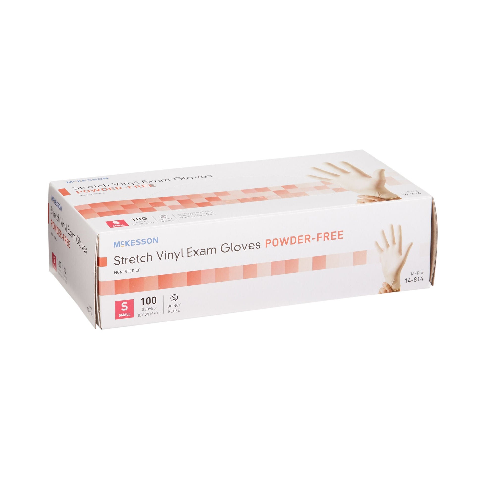 McKesson Stretch Vinyl Exam Gloves, Ivory - view 6