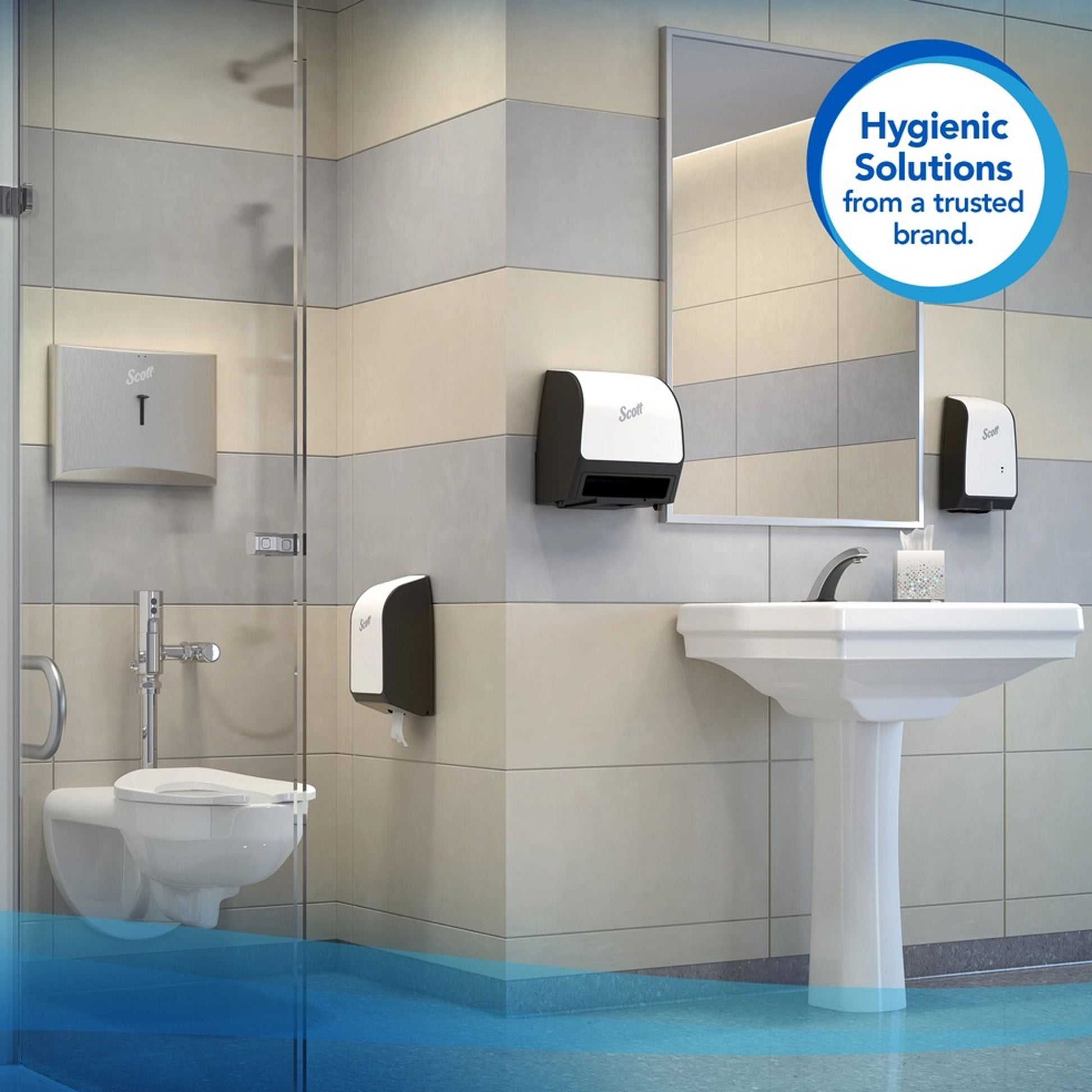 Scott® Control Hygienic High- Toilet Tissue