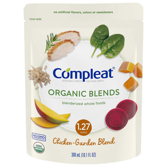 Compleat® Organic Blends Chicken-Garden Blenderized Whole Foods, Pouch