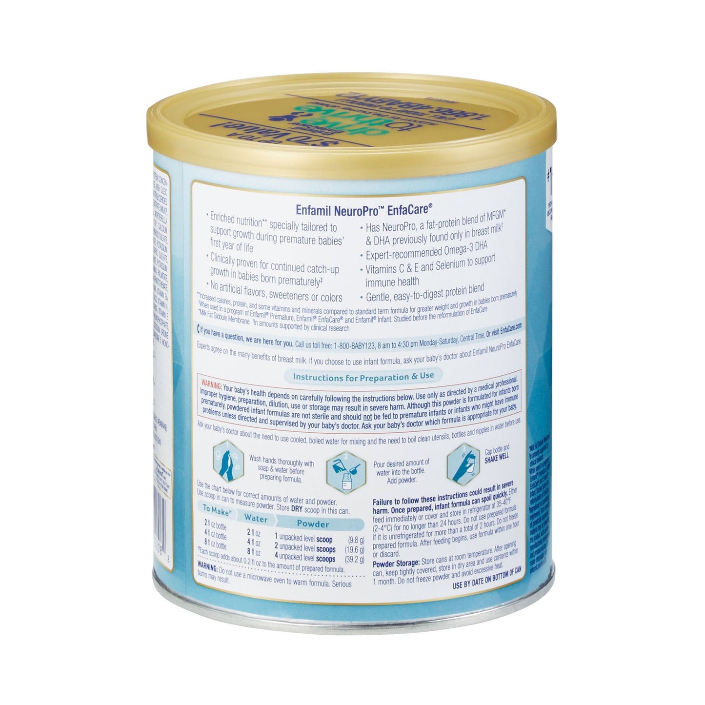 Enfamil® NeuroPro™ Enfacare® Infant Formula, Powder, can